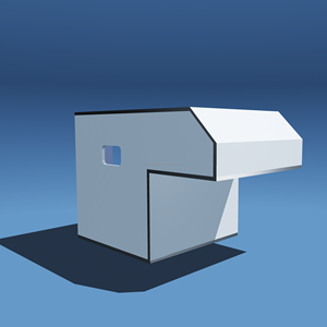 Alcove Cabover Camper Truck Box pour <span class=keywords><strong>FORD</strong></span> Dodge chevrolet GMC PickUp Amounted Recreational Vehicle and Motorhomes DIY - Product Image 1