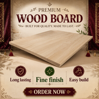 School Grade Poplar Edge Glued Board REACH Compliant Non Toxic Timber for Classroom Furniture Production