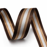 Exquisite 100% Polyester Jacquard Webbing Metallic Gold Yarn Shiny Surface for Home Textile Bag Footwear Decorative Supplies