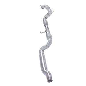 Compatible avec AUDI Q3 Sportback 45TFSI 4WD 2019-2023, tuyau avant droit en acier inoxydable sport et collecteur d'échappement sans catalyseur. - Product Image 5