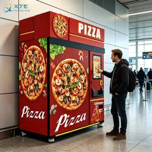 Nouvelle machine commerciale de distribution de pizzas en plein air, pour aliments sains, avec four de cuisson intégré, fabriquée en Chine - Product Image 2