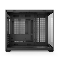 White Panoramic Micro ATX PC Case Dual Glass Side Support 400mm GPU 360mm Radiator 9 Fans High Airflow Gaming Chassis OEM