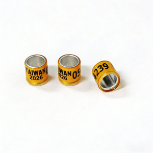 <span class=keywords><strong>2026</strong></span> Vogeltransportring Multi-Color Duivenraces Beenring met Woord Oorbellen Plastic Herbruikbaar Alle Seizoenen - Product Image 3