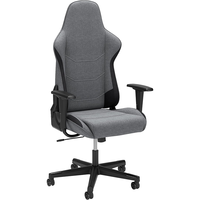 Chaise de bureau gaming et chaise individuelle de vente en gros, avec accoudoirs 2D inclinables, éponge moulée épaisse, pivotante en PU, couleur personnalisable
