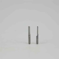 Couteau à colonne pointu à fond plat Offre Spéciale avec diamètre de tige ODM et OEM personnalisé 3.175mm 4mm 6mm 10-90 degrés fraise