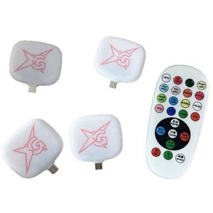 Lumière fluorescente portable à télécommande, 15 couleurs personnalisables, pour bars, événements KTV, accessoires de cheering - Product Image 2