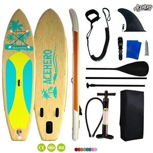 Planche <span class=keywords><strong>de</strong></span> paddle gonflable en bois grainé <span class=keywords><strong>de</strong></span> luxe léger pour hôtels <span class=keywords><strong>de</strong></span> luxe, gîtes haut <span class=keywords><strong>de</strong></span> gamme, baignades en <span class=keywords><strong>bord</strong></span> <span class=keywords><strong>de</strong></span> <span class=keywords><strong>mer</strong></span>, directement du fabricant - Product Image 1