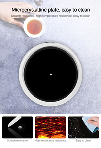 Ménage Rond Blanc table de Cuisson À <span class=keywords><strong>Induction</strong></span> table de Cuisson À <span class=keywords><strong>Induction</strong></span> Portative 2000W Cuisinière À <span class=keywords><strong>Induction</strong></span> Pour Le Thé - Product Image 6