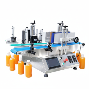 Machine d'étiquetage automatique de bureau pour bouteilles de vin en verre, bouteilles rondes, pots et boîtes - Product Image 1
