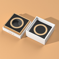 Coffret cadeau de parfum exclusif - Collection de parfums haut de gamme dans un élégant coffret en similicuir avec logo en feuille d'or