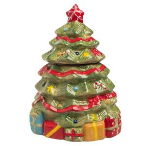 Eco-Friendly <strong>Christmas</strong> <strong>Tree</strong> Decorative Ceramic Candy <strong>Jars</strong> - Product Image 2