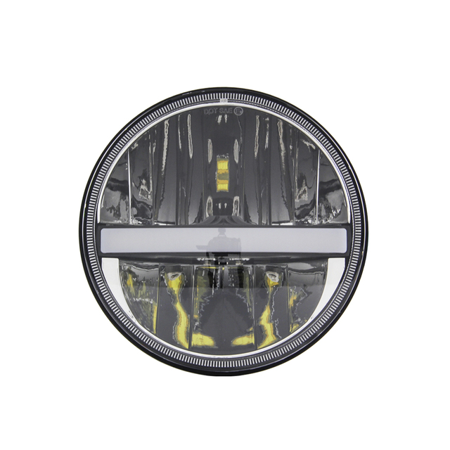 High Brightness Motorcycle and Car 7 Inch Round Led Headlight