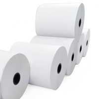 Papier pour caisse enregistreuse 57 mm 80 mm 80 mm x 80 mm Rouleau de papier thermique pour caisse enregistreuse et terminal de point de vente