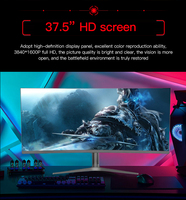 Pas cher 37.5 pouces Ultra Wide Gaming Monitor 3840x1600 100Hz Curved R2300 Gaming Monitor 4K Desktop Esports Computer Monitor