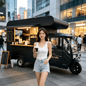 Camion de restauration à double essieu, stabilité accrue, capacité de charge lourde pour le transport d'équipements de cuisine professionnels - Product Image 4