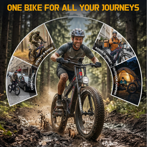 Nueva Bicicleta Eléctrica de Carreras de Fibra de Carbono de 40MPH+ 4000W, 8 Velocidades, Batería Dual, 160 Millas de Autonomía, 48V 41Ah para Adultos - Product Image 4