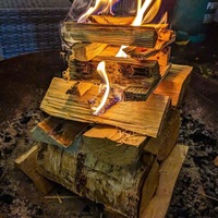 Allume-feu en laine de charbon de bois naturel, portable, facile à allumer, imperméable, pour un allumage plus rapide, cuisine extérieure, barbecue