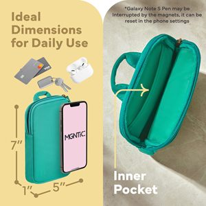 Support de téléphone pour la course à pied pour hommes et femmes, sac de cuisse mains libres pour téléphone, pochette magnétique de voyage pour la gym, sac de jogging - Product Image 3