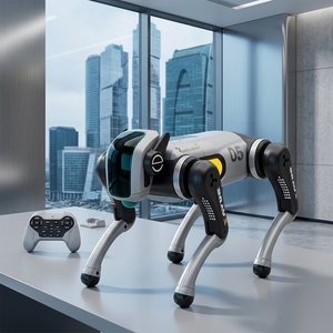Perro <span class=keywords><strong>Robot</strong></span> Inteligente Multifuncional Interactivo con Control Remoto, un Regalo Educativo de Navidad para Niños - Product Image 1