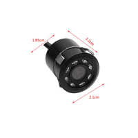 Caméra de recul grand angle fisheye AHD 1080P vision nocturne étanche IP68 pour Camry Hilux Alphard Auris universelle
