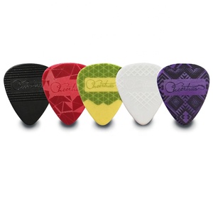 Pick đàn guitar Delrin chống trơn, ép nổi, nhận in mẫu tùy chỉnh, thiết kế hai mặt khác nhau, độ dày khác nhau, cá nhân hóa - Product Image 1