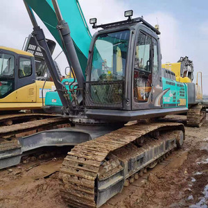 Excavatrice Kobelco SK380 d'occasion de grande taille, 38 tonnes, hydraulique, pour travaux miniers et de carrière - Product Image 3
