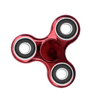 Fidget Spinners Personalizados con Logotipo de Dibujos Animados en 3D, Fidget Spinner de Plástico Barato para Dedos, Fidget Spinner Metálico con Impresión