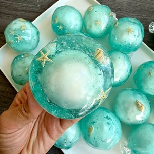 Pallina Antistress Squishy al Cocco, Giocattoli Sensoriali da Spremere con Olio <span class=keywords><strong>di</strong></span> Cocco, Edizione Natalizia, Pallina Squishy <span class=keywords><strong>di</strong></span> <span class=keywords><strong>Natale</strong></span> - Product Image 2
