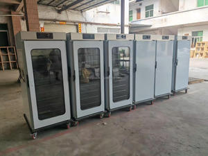 Venta caliente comercial banquete eléctrico carro móvil 11 bandejas calentador de alimentos carro vertical calentado gabinete de sujeción con rueda - Product Image 6