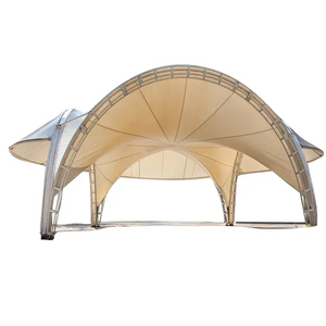 Tente de mariage russe en acier de 10 x 10 m à structure arquée pour concerts et événements en plein air - Product Image 4