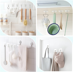 Ganci <span class=keywords><strong>Adesivi</strong></span> Trasparenti Impermeabili Extra Forti Senza Cuciture per Porte e Pareti - Vendita all'Ingrosso - Product Image 6