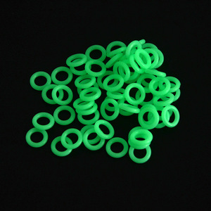 Hike Mount Ground Stake Luminous Ring 15x9x3mm สีเขียวเรืองแสง แคมป์ปิ้งกลางคืน อุปกรณ์ให้แสงสว่างกลางแจ้ง - Product Image 2