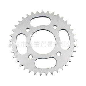 Pignon de chaîne de transmission ATV tout-terrain en gros 420-37T 52MM Diamètre intérieur usiné Pièces de pignon de moto pour machines - Product Image 5