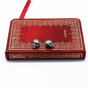 Yunnique – perles d'espacement en forme de crâne en acier inoxydable, pour la fabrication de bijoux, perles en métal de 8mm, accessoires de bricolage - Product Image 3
