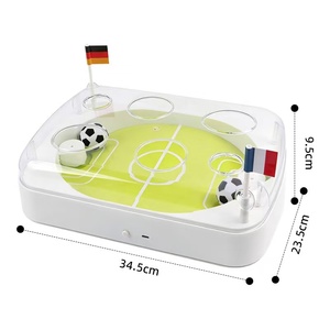 Caja de Juego Interactiva para Gatos con Diseño de Fútbol, Juguete de Plástico con Pelotas y Banderas para Gatos de Interior, Antiaburrimiento - Product Image 4