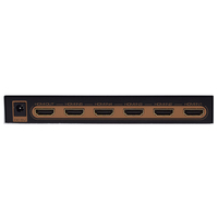 Conmutador HDMI 4K de 5 Entradas y 1 Salida, Conmutador de Audio y Video con Control Remoto IR para Computadora de Escritorio