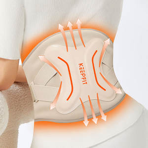 Cintura Massaggiante Wireless con Tecnologia di Riscaldamento al Grafene, Terapia <span class=keywords><strong>FIR</strong></span> 6000nm/14000nm, 3 Modalità di Vibrazione, Telecomando Wireless per - Product Image 1