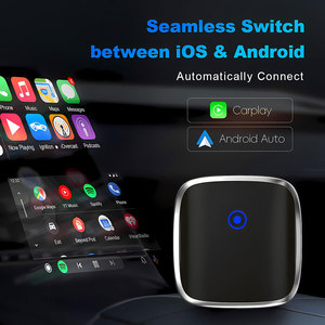 Laudtec Zjq17 sans fil Carplay Mini Ai Box adaptateur Portable filaire pour Plug and Play Dongle universel pour Android <span class=keywords><strong>Apple</strong></span> 2In1 - Product Image 2