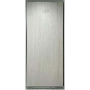 이란 흰색 석회화 소결 돌 세라믹 광택 유약 석판 테이블 상단 도자기 대리석 광택 석판 소결 돌 타일 - Product Image 5