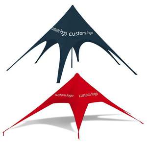 เต็นท์ทรงดาวทรงพุ่มแบบสองดาวประดับด้านบน - Product Image 1