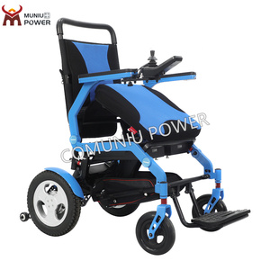 Dual Battery Electric Assisted <strong>Stand</strong> Motorized <strong>Wheelchair</strong> for Disabled All-Terrain Remote Rehabilitation Therapy Supplies - Product Image 2