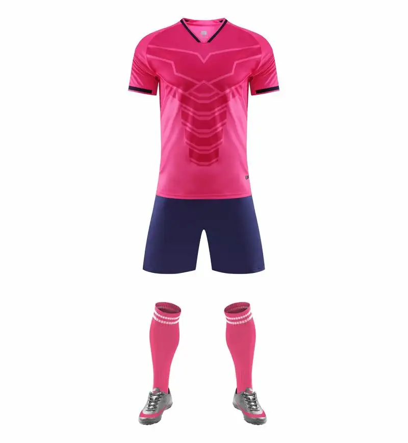 Maillot De Voet 2023-2024 Hot Thai Voetbal Shirt Stijl Ondersteunt Gedrukte Logo 'S En Namen Voor Voetbal Jongens En Meisjes Truien