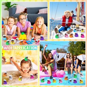 2024 Logotipo personalizado de 2 polegadas Mini Patos De Borracha Do Marinheiro Bonito Pato De Borracha Natação Corrida Flutuante Ponderada Brinquedos Sortidos Em Massa Mini Presentes - Product Image 4