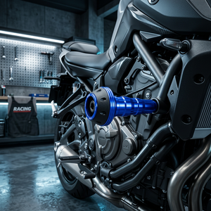 Acessórios de Modificação para Motocicletas, Barra Anti Queda CNC, Barra de Proteção de Pneus em Liga de Alumínio, Barra Anti Queda Universal Colorida - Product Image 6