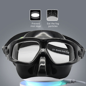 JUNHAIINS Snorkel Mask Kit With Pc Lenses Waterproof Anti Fog For Adults Diving Equipment - Product Image 2