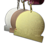 Médaille personnalisée en alliage de zinc en forme d'engrenage, émaillée, pour événements sportifs de course, avec logo personnalisé, ODM, OEM