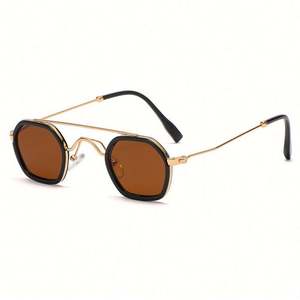Gafas de Sol Punk Vintage de Moda 2022, Montura Redonda Pequeña, Estilo Steampunk - Product Image 4