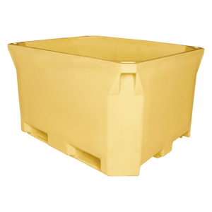 Conteneur en plastique isolé par rotomoulage CF-1000L, bacs à poisson thermiques, conteneur à palette empilable, réservoirs industriels pour produits de la mer - Product Image 2