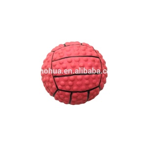 Pallone da Calcio Animato Ecologico in Gomma Latex, Palla per Animali Domestici, Giocattolo Squeaky da Masticare per Cani - Product Image 5