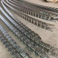 Haide TL125 Gestanzte Stahl- und Aluminium-Schleppkette Metall-Tankschutzkette Drahtschleppkette